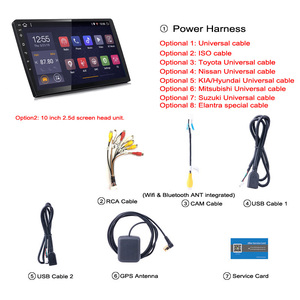 Android 9.0 Hệ Thống Dsp Alpine 2din Đôi Din 9 "Xe <span class=keywords><strong>Dvd</strong></span> Đài Phát Thanh Stereo Xe Hơi Audio <span class=keywords><strong>Player</strong></span> - Product Image 3