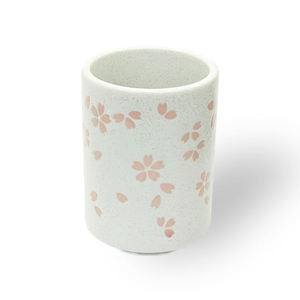 Exquisitas Tazas de Té de la Serie Yunomi con Textura Mate Similar a la Piedra, Icónicas Flores de Cerezo Japonesas, Vajilla al por Mayor - Product Image 1