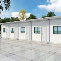 Personalización Edificio de oficinas de contenedores prefabricados de 3 pisos por 20FT Flat Pack Container House
