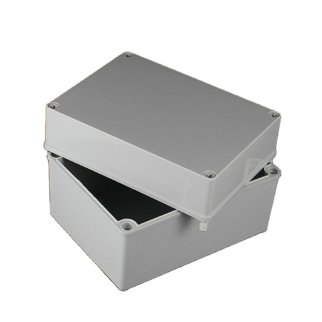 Small IP68 Weatherproof ABS Plastic Junction Enclosure Box Waterproof Outdoor Electrical Instruments PC Carton Wall
