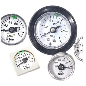 Manómetros de Presión SMC G36-10-01, Manómetro de Presión Negativa de Vacío, 1 Mpa, Conexión Roscada, Hecho en Japón - Product Image 1