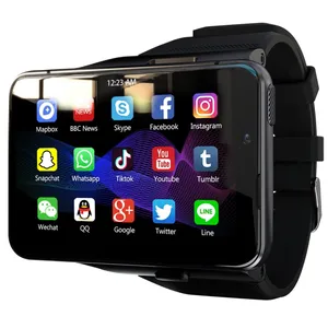 Origineel Voor Lokmat Appllp Max 4G Call Smart Watch, 2.88 Inch Mtk6761 Quad Core 4Gb + 64Gb Android 9.0 Gps Slimme Horloges
