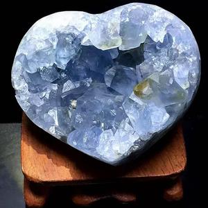 All'ingrosso di alta qualità naturale <span class=keywords><strong>blu</strong></span> Celestite Cluster pietra grezza cristallo <span class=keywords><strong>blu</strong></span> Celestite Geode Druzy cristallo - Product Image 6