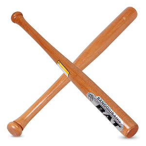<span class=keywords><strong>Bate</strong></span> de Béisbol Clásico de <span class=keywords><strong>Madera</strong></span> Natural de 1 Pieza, <span class=keywords><strong>Bate</strong></span> de Haya Sólida Seguro y Duradero para Béisbol, Sóftbol y Defensa Personal en el Hogar - Product Image 2