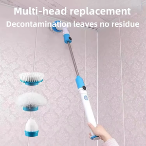 Ensemble de têtes de brosse remplaçables pour gommage 3 pièces têtes de brosse de nettoyage électrique carrelage salle de bain cuisine multi-usages utilisations <span class=keywords><strong>Turbo</strong></span> - Product Image 5