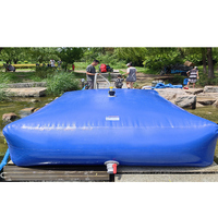 Réservoirs d'eau rectangulaires de qualité supérieure 1000L 2000L 3000L 5000L – Réservoir souple en bâche PVC pour stockage d'eau