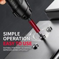 Tige d'extension magnétique puissante 1/4 po à verrouillage automatique pour perceuse à main, connecteur rapide, rallonge d'outil