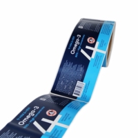 Autocollants PET double couche peu encombrants, étiquettes adhésives en vinyle de haute qualité pour livrets médicaux