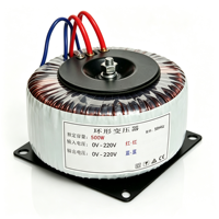 Transformateur toroïdal haute efficacité 500W 50/60Hz 110V/240V entrée 45V/0-45V sortie pour amplificateur audio et systèmes sonores