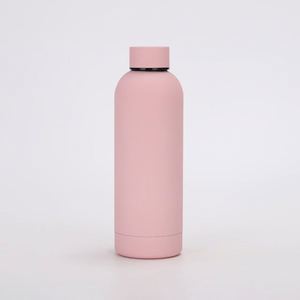 Classic Straight 304 Stainless Small Mouth <b>Bottle</b> Outdoor Running Workout Vacuum Water Container Custom Engraved - Product Image 3