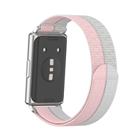 Bracelet de montre en nylon bicolore de remplacement pour Huawei Band 11 11 Pro, souple, respirant, sport, 20 mm