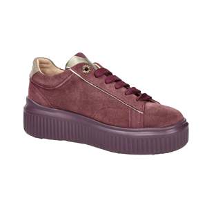 Sneakers Donna Janet & Janet J-402 Beige con Suola Spessa - Product Image 5