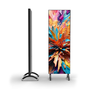 LED Poster Display Screen P2 P2.5 P1.8 <strong>Full</strong> <strong>Color</strong> Indoor Ultra Thin Portable Digital Video Advertising Poster Mirror Screen - Product Image 3