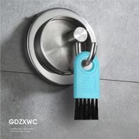 Outils de nettoyage multifonctionnels pour la cuisine, articles ménagers utiles à 1 dollar, brosse de nettoyage de clavier courte vert aqua