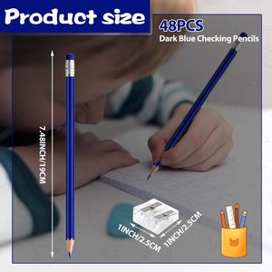 Crayons noirs durables Yaolan personnalisables avec logo pour étudiants, cadeau promotionnel, crayons standard pour l'écriture et le dessin, en soie, vente en gros - Product Image 2