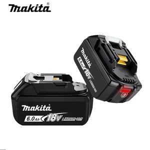 Batterie au lithium rechargeable authentique <span class=keywords><strong>Makita</strong></span> 18V6.0AH, 6000mAh <span class=keywords><strong>Makita</strong></span> Outil Batterie BL1850, BL1860B <span class=keywords><strong>DC18RC</strong></span> <span class=keywords><strong>Chargeur</strong></span> 18V Batterie - Product Image 1