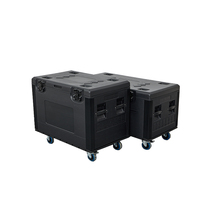 Accessoires d'affichage LED de qualité supérieure en PE Flight Case en plastique Flight Cases verrouillables