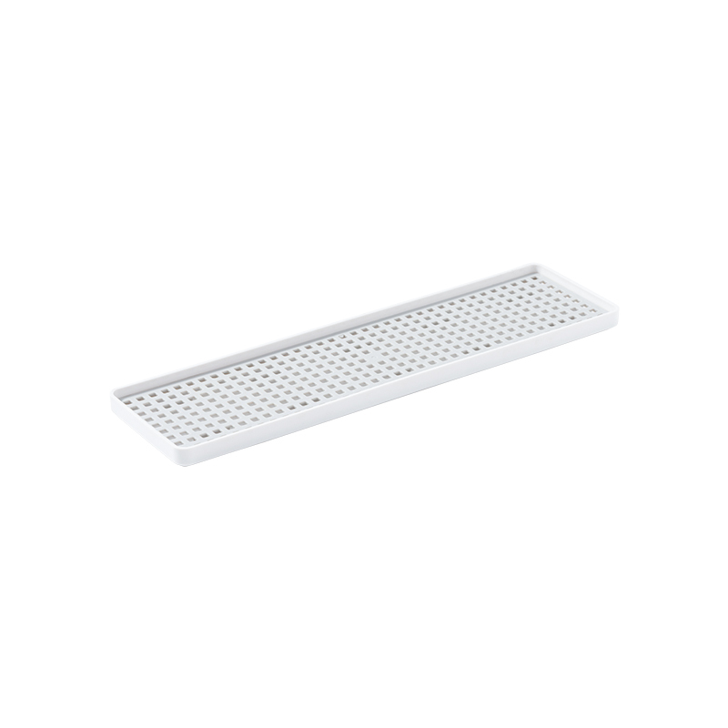 Égouttoir long double couche blanc