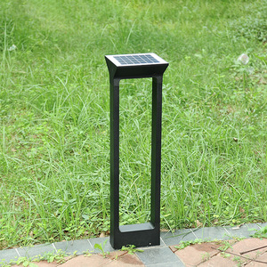 Lampe solaire LED pour pelouse, extérieure, en alliage d'aluminium, IP65, résistante à l'eau, 5000K, lumière du jour, détecteur de mouvement, CRI90, angle de faisceau 60° - Product Image 3