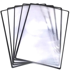 إلكترونيات استهلاكية-عدسة مكبرة, ورقة 3X مكبرة خفيفة الوزن عدسة فريسنل مكبرات الصوت صفحة كاملة شاشة كبيرة المكبر للقراءة - Product Image 1