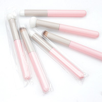 Éponge de Maquillage Professionnelle en Forme de Champignon pour Fond de Teint, Pinceau Applicateur de Correcteur pour Femmes et Filles, Rose