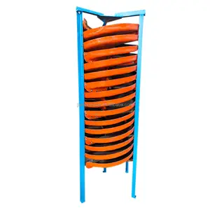 Gold Mineral Spiral Separator Gravity Spiral Chutes Industrial Mini Spiral Separator Price