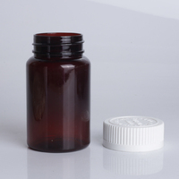 Bouteilles de pilules en plastique, 50 pièces, médicaments pour animaux domestiques, fabrication de comprimés, bouteilles de vitamines