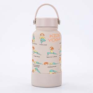 Vente en gros de bouteille de sport multi-tailles à double paroi avec logo personnalisé bouteille à vide en acier inoxydable gobelet 18oz 32 oz bouteille d'eau - Product Image 4