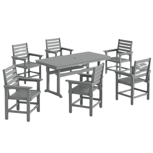 Table à manger et chaises d'extérieur en HDPE moderne et Offre Spéciale durables pour hôtel et ferme - Product Image 4