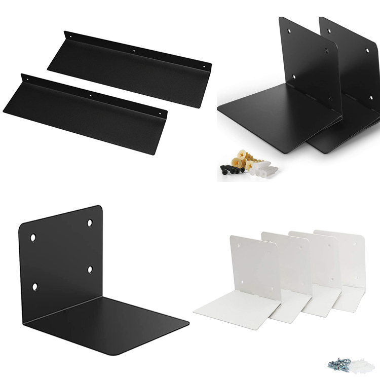 JHMech Customized Wall Mounted Bookshelves Book Organizer Metal