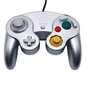 Controlador con Cable para GameCube NGC, Gamepad de Uno o Tres Botones, en Colores Azul, Negro, Blanco y Plateado para Consola NGC - Product Image 3
