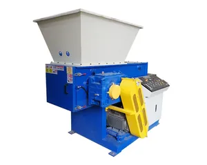 China Factory lost cost Single shaft Shredder For Firewood Aluminum Plate Biomedical Waste Recycling