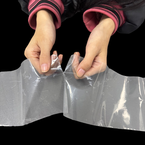 Bolsas Planas Transparentes <span class=keywords><strong>de</strong></span> Polietileno (PE) <span class=keywords><strong>de</strong></span> Grado Alimenticio Personalizables al por Mayor, con Asa Larga, Resistentes al <span class=keywords><strong>Agua</strong></span>, para <span class=keywords><strong>Agua</strong></span> Potable, con Estampado en Caliente - Product Image 6