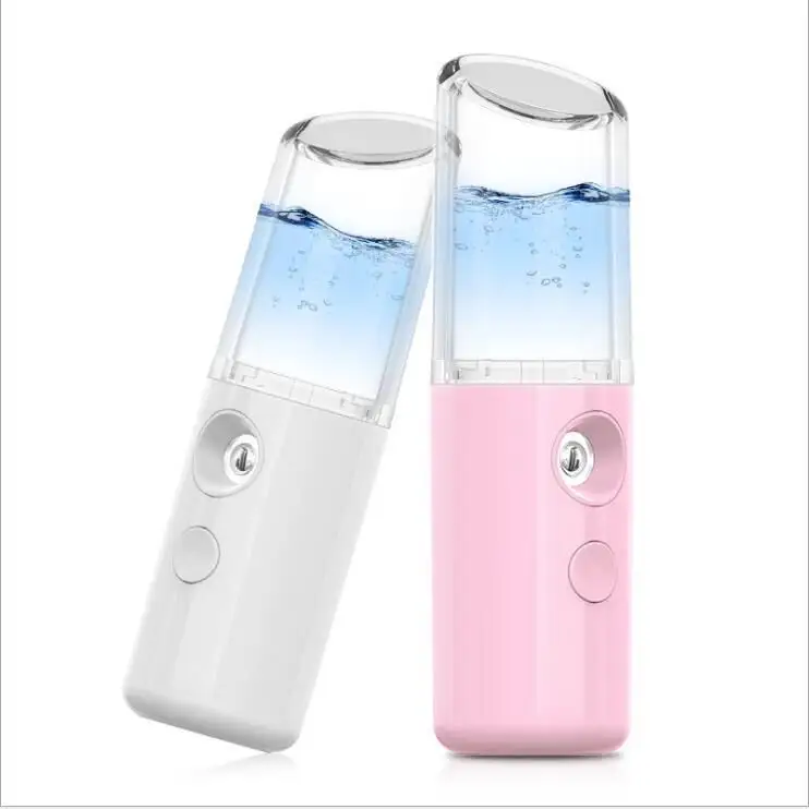 2022body spray Device with Usb Rechargeable Mini Pocket Portable Nano Facial Mist Spray Vaporizer