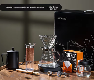 Набор для приготовления кофе методом пуровер, стартовый комплект, подарки, новый дорожный набор для кофе - Product Image 5