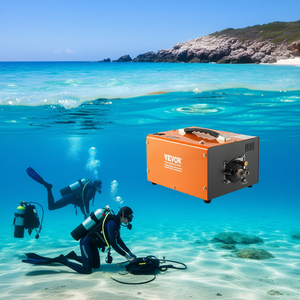 Compresseur d'air portable Vevor PCP 4500Psi avec arrêt automatique, DC12V AC120V, sans huile ni eau, pour accessoires de plongée - Product Image 2
