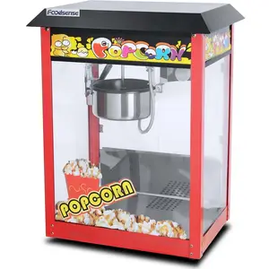 Turkije Industriële Elektrische Home Theater Decor Zelf Vending Jumbo Popcornmachine Met Kar