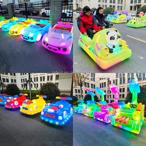 Nouvelle arrivée Londres Style 2 places Train pour parc d'attractions Center Shopping Mall Gagnez de l'argent Amusement Rides Enfants Pare-chocs Voiture Jouets - Product Image 5