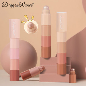 Dragon Ranee <span class=keywords><strong>4</strong></span>-in-1 Lazy Eyeshadow Pen Wasserfester Matter Perlglanz Multifunktionaler Vierfarben-Lidschattenstift-Set Dropshipping - Product Image 3