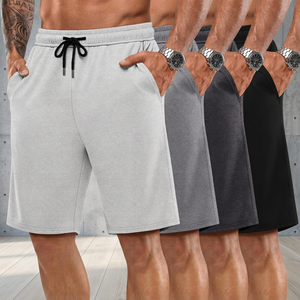 Short de bain et de sport pour homme, personnalisé, de haute qualité, pour la plage, la course à pied, le jogging, avec cordon de serrage, décontracté, mi-long, anti-plis, vente en gros - Product Image 1