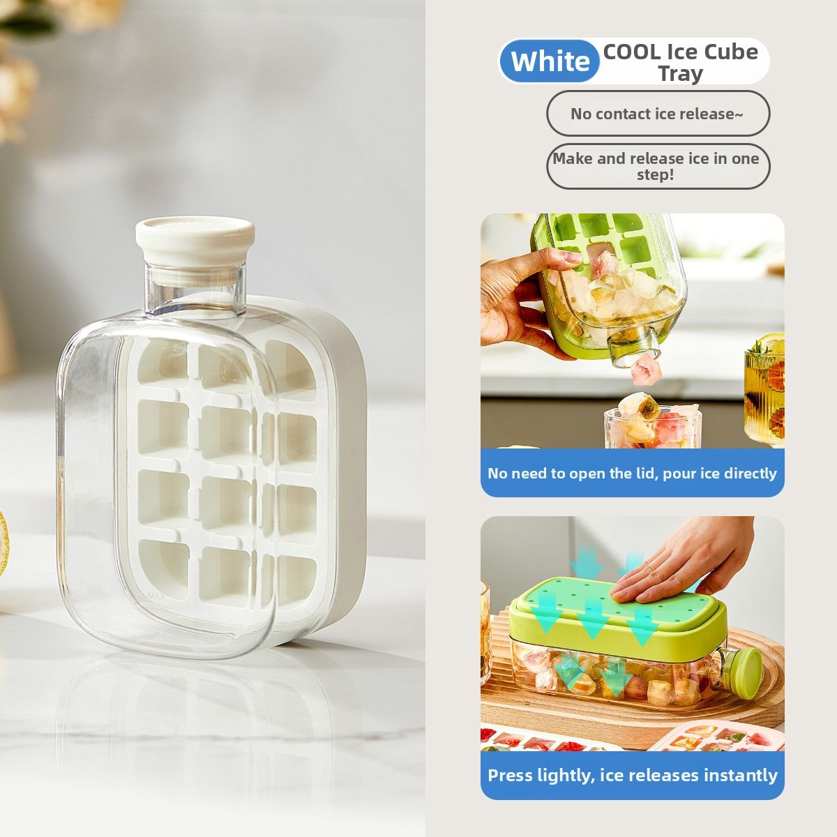 White small 500ml-without straw strap