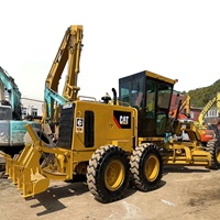 Niveleuse sur roues d'occasion CAT 140G à bas prix en vente Niveleuse Caterpillar CAT 140G d'occasion à haute efficacité de travail