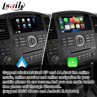 شاشة Lsailt مقاس 7 بوصات مع خاصية Apple CarPlay لسيارات نيسان باثفايندر R51 ونافارا D40 2008-2012، شاشة لمس عالية الدقة، خرائط جوجل، انعكاس شاشة الهاتف