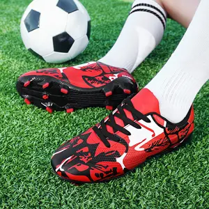 Factory Wholesale Tpu Soccer Shoe Football Boots Kids Boy Girl Sneakers Cleats Training Outdoor Football Shoes