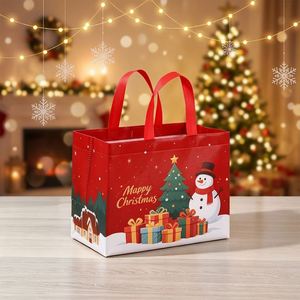 Custom Heavy Duty Non Woven Shopping Christmas <b>Large</b> <b>Gift</b> <b>Bag</b> Recyclable Supermarket <b>Bags</b> With Your Own Logo - Product Image 1