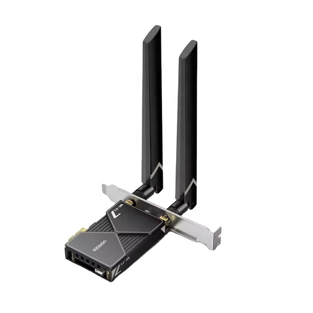 UGREEN WiFi 7 BE6500 PCIe 4Pin WiFi Card 5.4 IEEE 802.11ax/be 6G 2882Mbps/5G 2882Mbps/2.4G 688Mbps BE3600