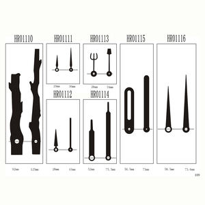 Grande <span class=keywords><strong>reloj</strong></span> puntero brazos de metal grande <span class=keywords><strong>reloj</strong></span> manos - Product Image 2