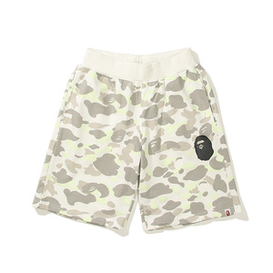 Pantalones Cortos Casuales Juveniles de Algodón Puro con Estampado de Tiburón Luminoso, Entrega Inmediata Transfronteriza, con Cordón Ajustable - Product Image 2
