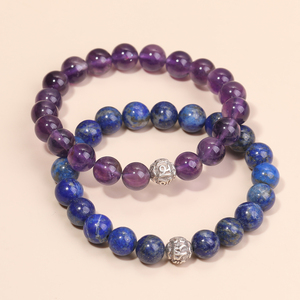 Bracelet à breloques en lapis-lazuli perlé, argent 925, style papillon classique pour femmes, bijoux en agate <span class=keywords><strong>Soha</strong></span> pour les mariages, cadeaux - Product Image 4