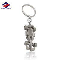 Longzhiyu 17 ans fabricant voiture Logo porte-clés marque personnalisée porte-clés en métal 3D plein métal porte-clés Souvenir artisanat usine en gros